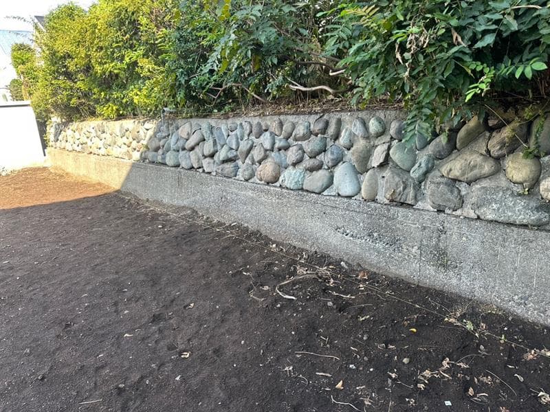横浜市 石積み擁壁補強工事