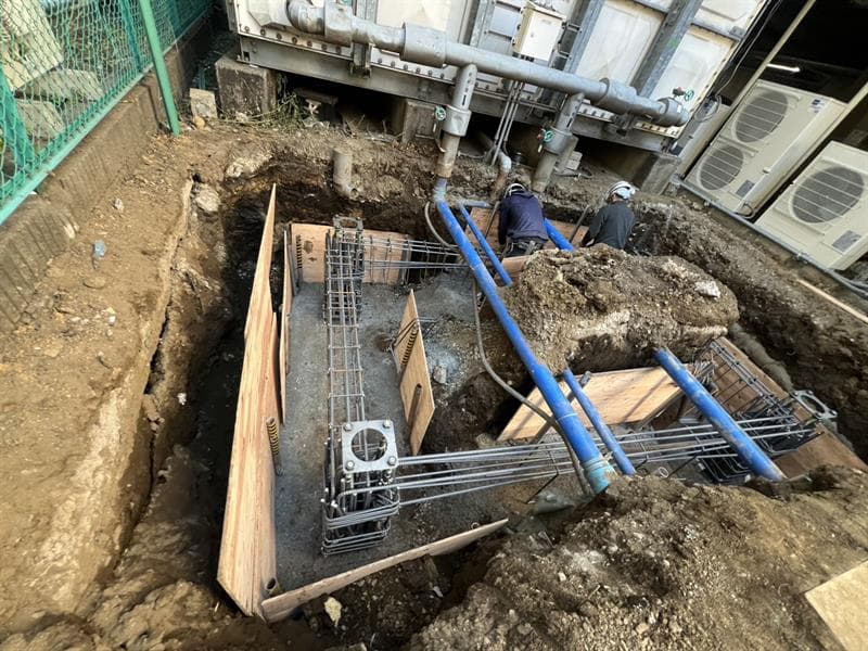 神奈川県相模原市南区相模大野 鉄筋工事